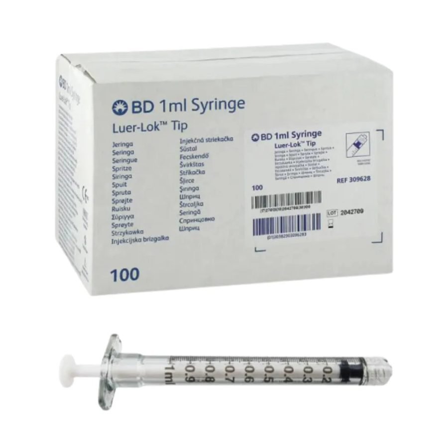 BD 1ml Syringe Luer-Lok Tip